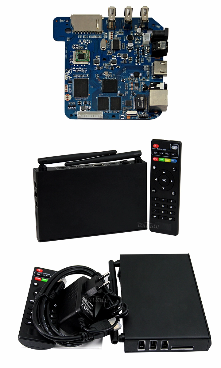 Android 5.1 Quad Core Cortex A53 Amlogic S905 Lollipop TV box S9 smart tv box