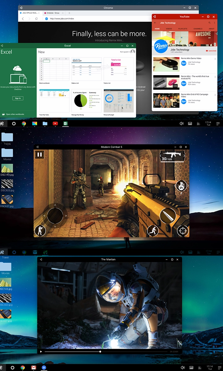 S905 TV BOX support Remix and Android 5.1.1 with 2G DDR3 and 32G Flash