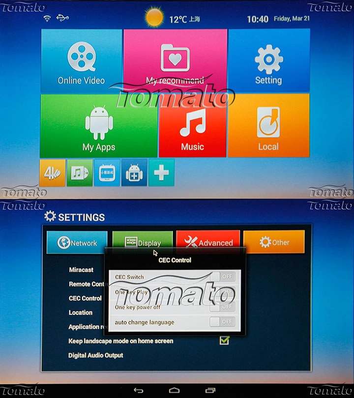 Smart tv box M8 S802 Android 4.4 quad core TV Box fully loaded XBMC
