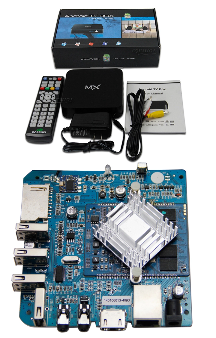 Full HD Media Player XBMC android 4.2 tv box jailbreak box MX