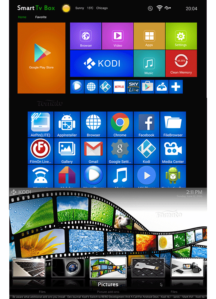 Android 6.0 Marshmallow Amlogic S905X TV Box Quad Core TV Box OTT Smart TV Box X96