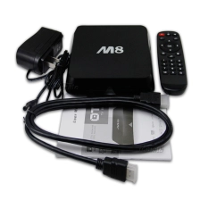 China Amlogic Quad Core 4K Media Player M8 S802 Android 4.4 KitKat 4K Media Player support HDMI-CEC Function manufacturer