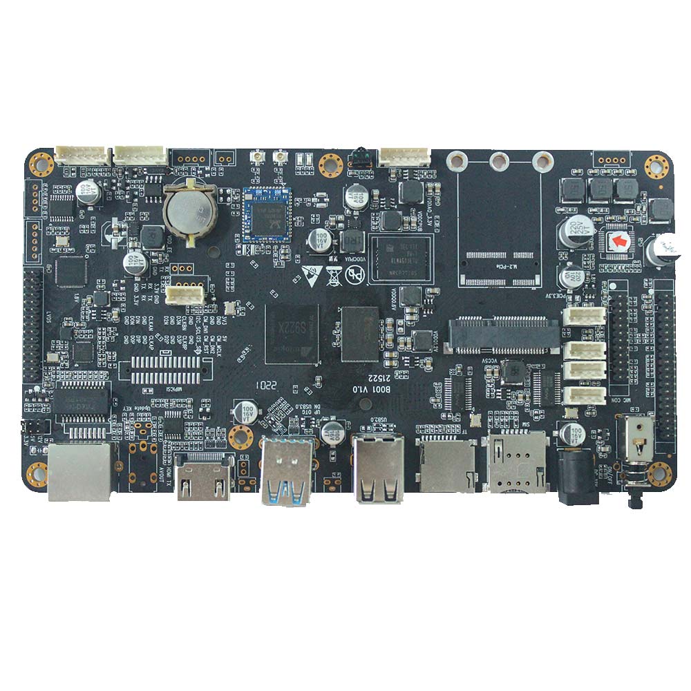 AMLOGIC S922X Multimedia Network Player Inverrated Board