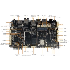 الصين Amlogic S922X رباعية النواة الروبوت 9.0 PCBA دعم GPIO PCIE GPS LVDS RS232 شاشة تعمل باللمس EDP الصانع