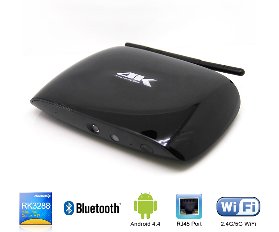 Google TV Box 2.4G/5G wifi RK3288 Quad-core 1.8GHz Cortex-A17 T288