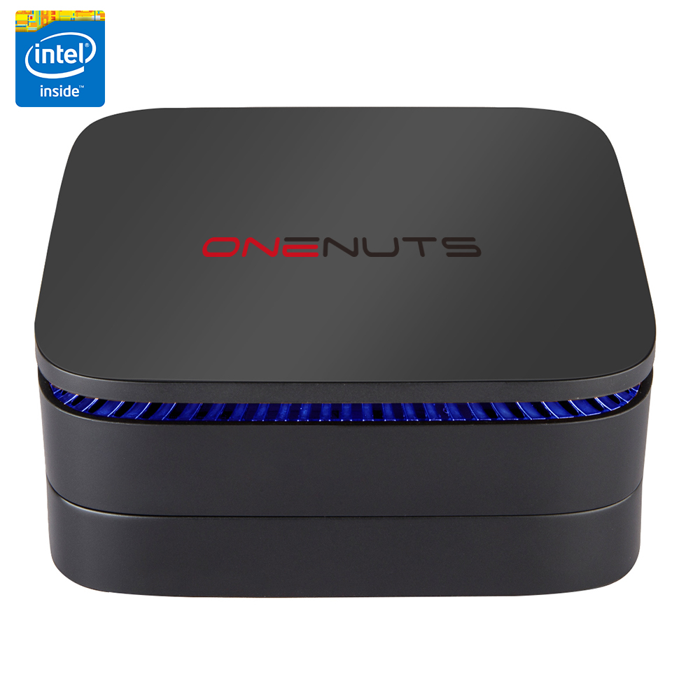 Onenuts Nut 4英特尔Windows 10微型PC英特尔酷睿Apollo Lake赛扬J3455 4G DDR 32G EMMC双频WiFi千兆LAN微型PC