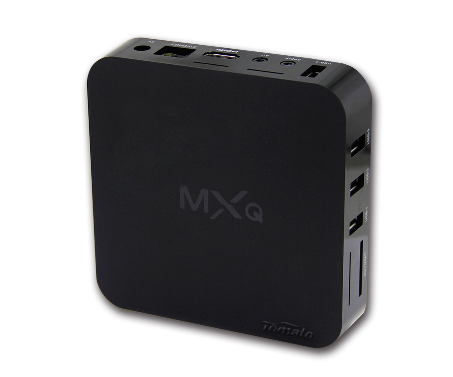 Caixa de TV inteligente OTT Android 4.4 Kikat TV Box MXQ