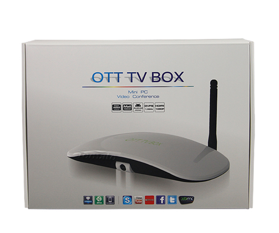 Smart tv box Dual Core Amlogic8726-MX Build-in Camera X6
