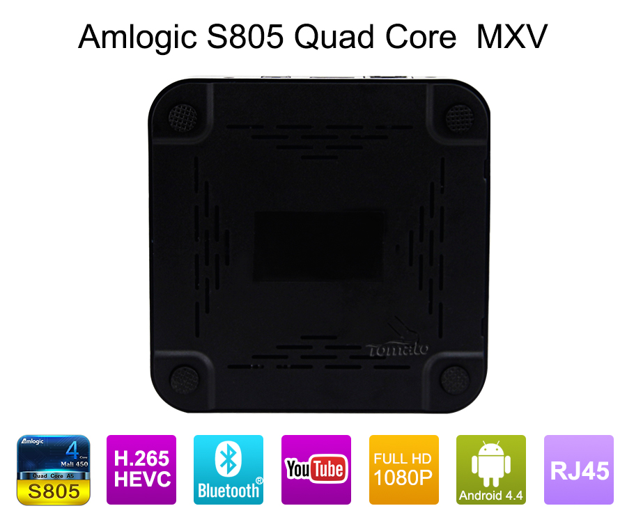 智能电视盒安卓科迪 15.2 智能 Android 电视框四芯 Wifi MXV S805 四核心奥特电视盒