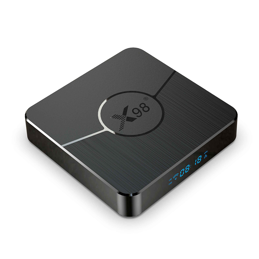 X98 Plus Android 11 TV BOX Amlogic S905W2 4GB RAM 32GB WiFi 2.4G 5G 4K AV1 Streaming Media Player