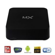 porcelana Soporte de 1GB / 8GB XBMC TV Box ampliar memoria completo hd media player MX fabricante