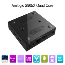 중국 안 드 로이드 tv 박스 DLNA Amlogic S905X 제조업체