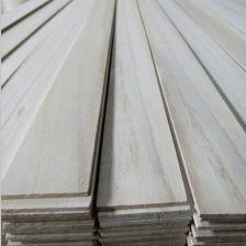 Chiny Gesso zagruntowane komponenty do żaluzji drewnianych Paulownia, komponenty z żaluzjami Basswood na sprzedaż producent