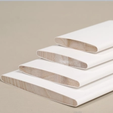 China Gesso primed Paulownia wood shutter components manufacturer
