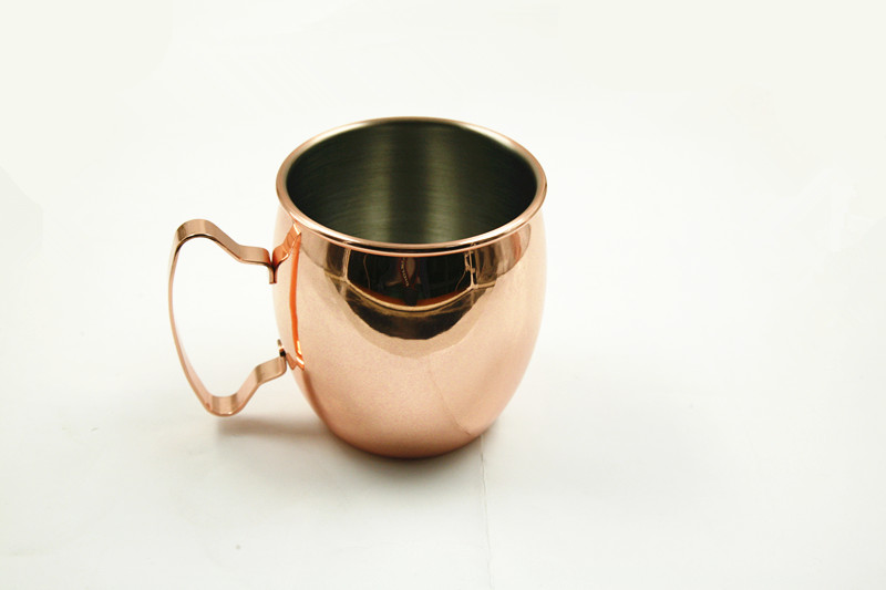 Stainless Steel Barware Copper Plated Moscow Mule Shot Mug