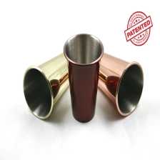 中国 2017 Newest special design stainless steel copper /golden/red/black plating mule mug 制造商