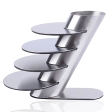 porcelana 4pcs acero inoxidable Coaster Set esteras taza de metal EB-CO14 fabricante