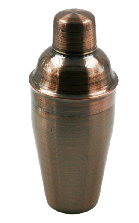 Antique acier inoxydable shaker