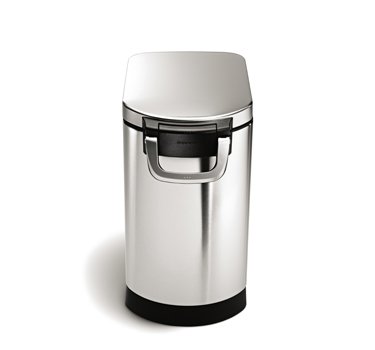 Brushed Stainless Steel waste bin,high quality waste bin EB-P0081