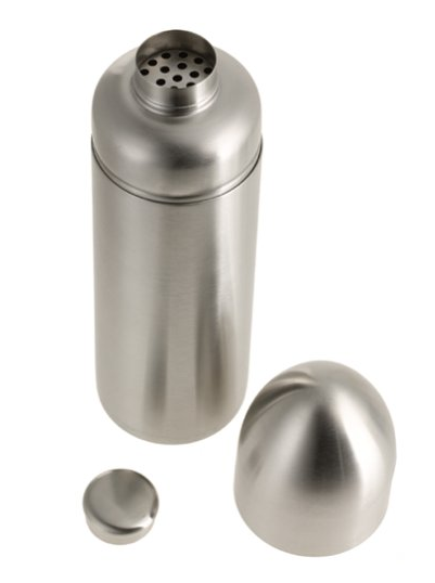 Bullet 28-Ounce Stainless Steel Cocktail Shaker Brushed