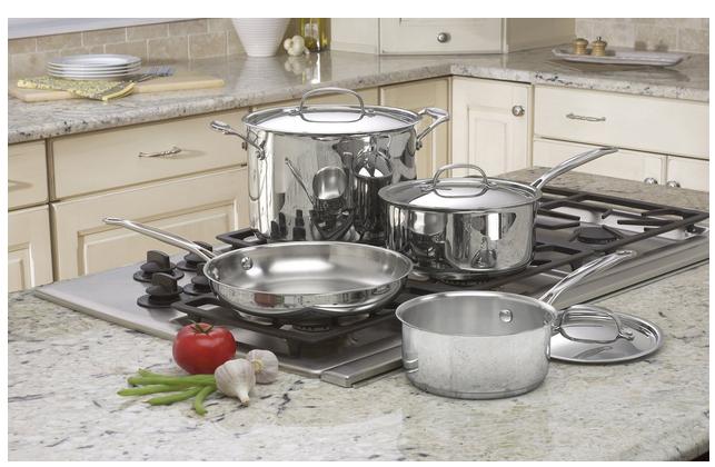 Chef's Classic Stainless Steel  Cookware Set