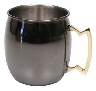 色付きの16オンスステンレス鋼モスコミュールマグカップ