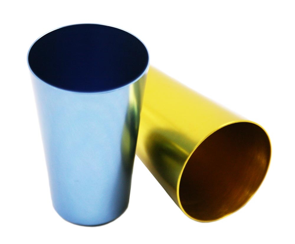 Coppa di alluminio colorato per il regalo e la promozione di birra tazza di acqua tazza EB-C52