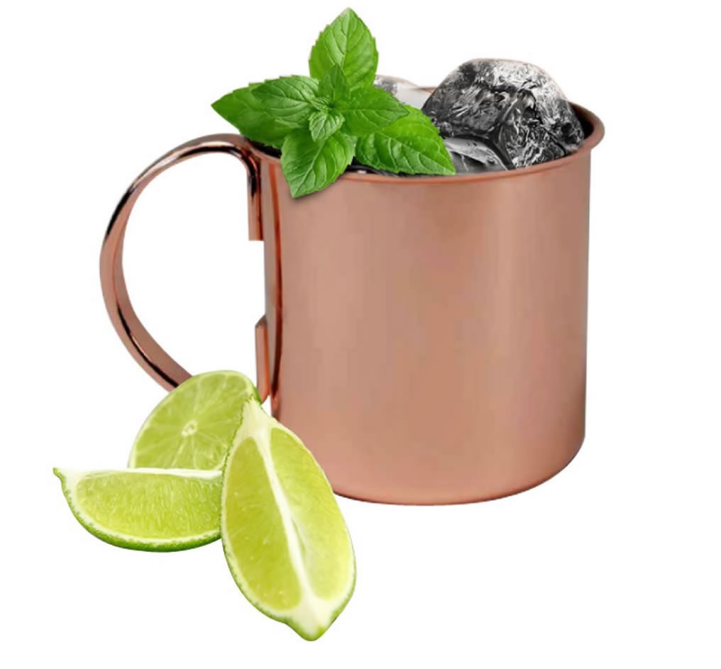 Copper plated Stainless Steel Moscow Mule Mug
