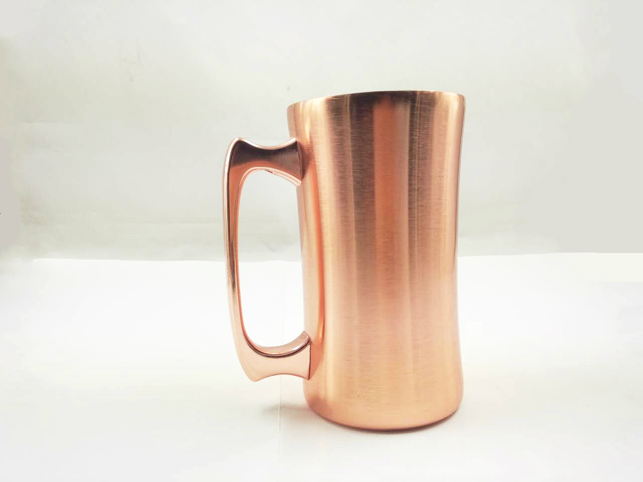 Rose gold double Wall Stainless Steel Beer Mug with Copper Plated