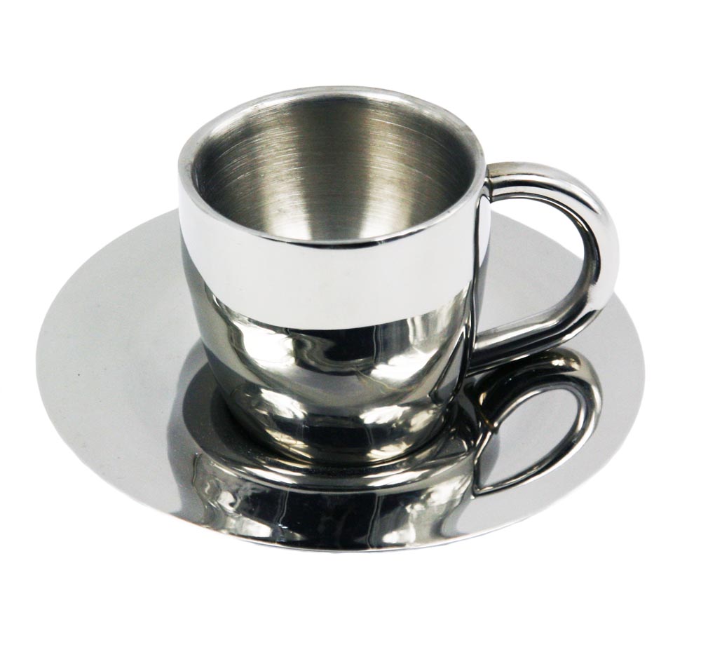Dupla camada de aço inoxidável Coffee Cup Set Moda Tea Cup EB-C58