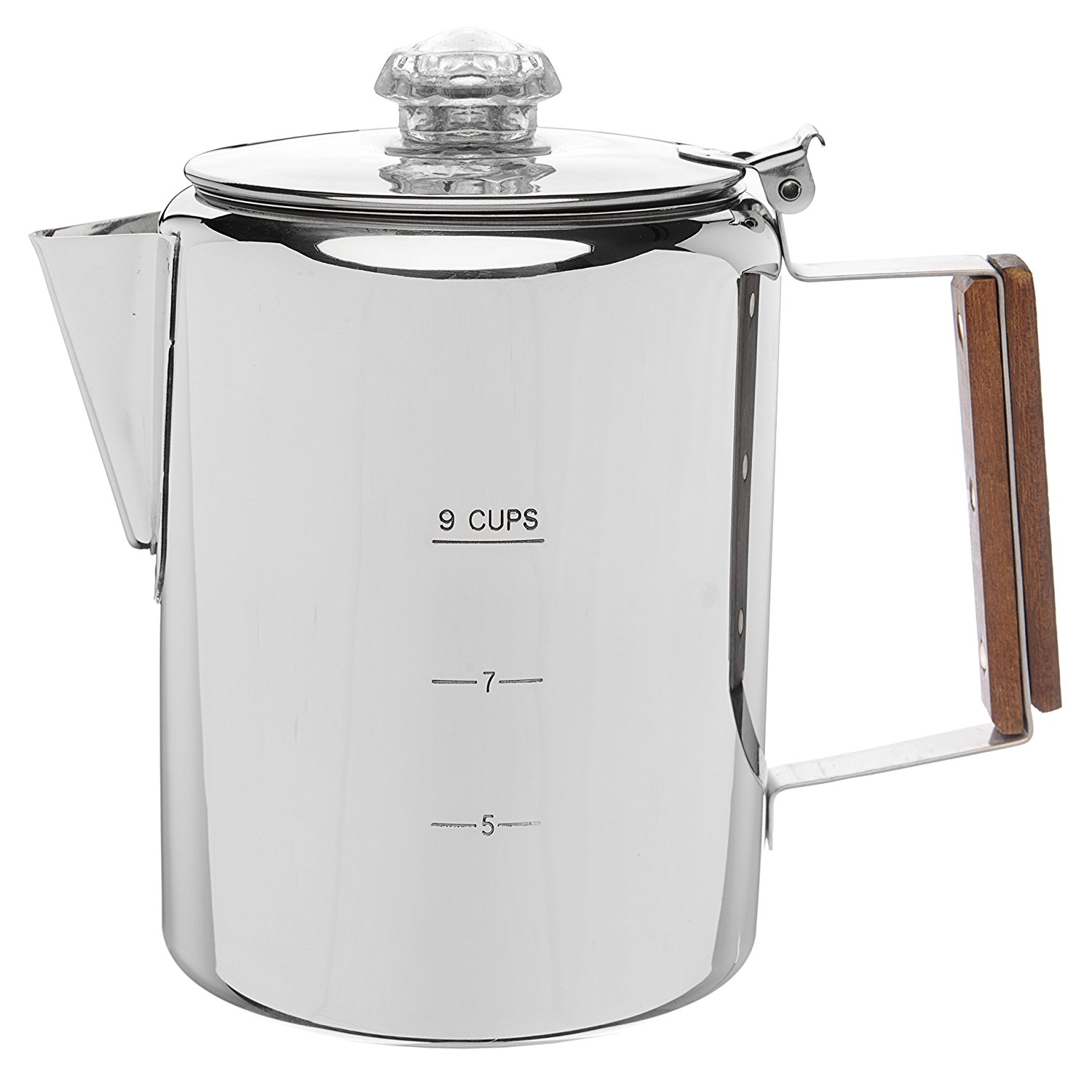 Excellent Quality Stainless Steel Stovetop Coffee Percolator Pot Kettle