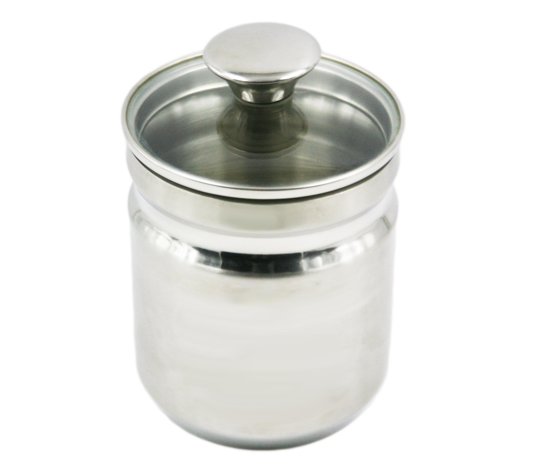 ハンドルカバーシールポットストレージボトルEB-MF023を持つ高品質のステンレス鋼食品容器