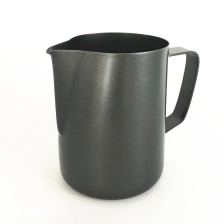 China Hot Sale Stainless Steel Frothing Pitcher Coffee Milk Pitcher Mlik Mug manufacturer