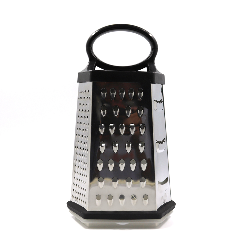 Manufacturer Stainless Steel Professional Box Grater for Cheeses Vegetables Chocolate Garlic And More