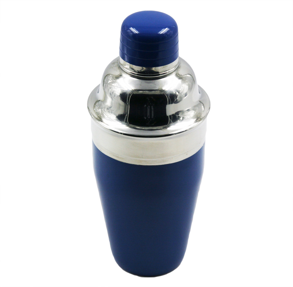 Mazarine Blue Spray paint RVS Cocktail Shaker EB-B02K