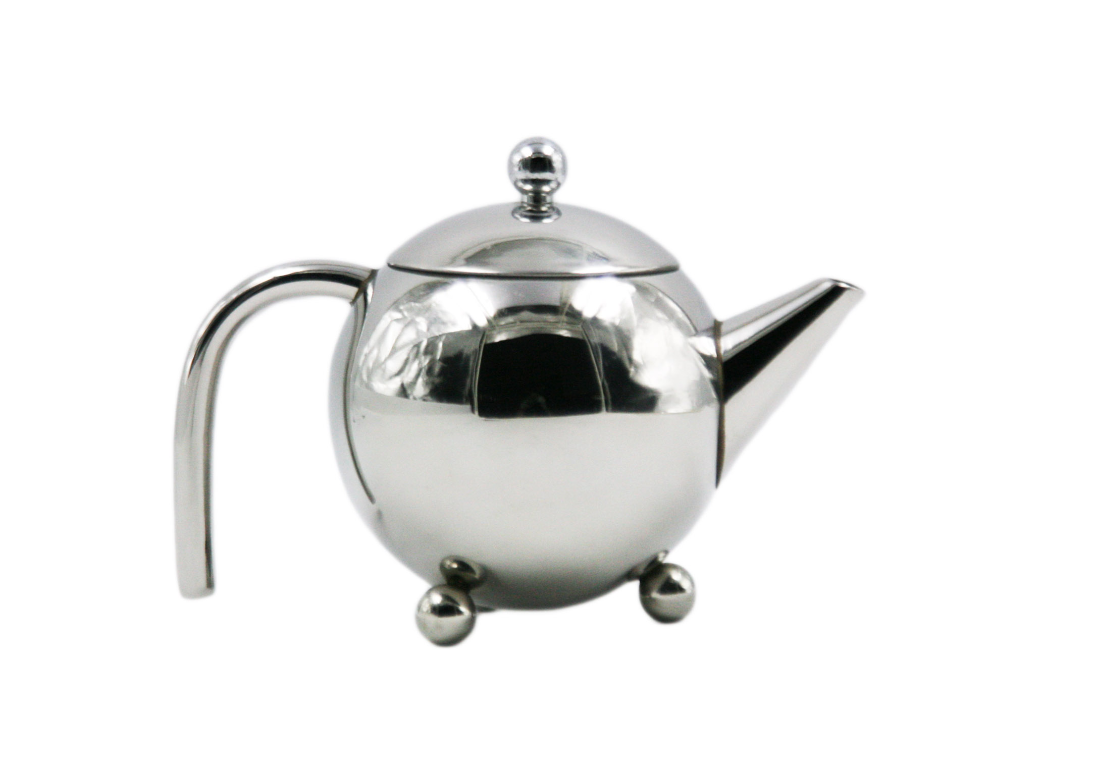 Nuevo diseño de acero inoxidable acabado espejo cafetera Tea pot EB-T08