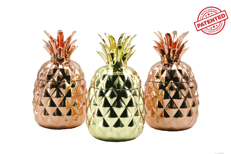 New design&hot selling stainless steel  pineapple cup