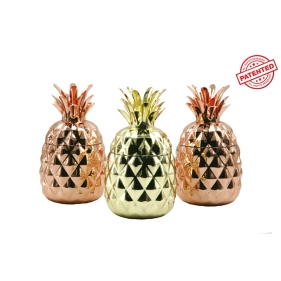Cina New design&hot selling stainless steel  pineapple cup produttore