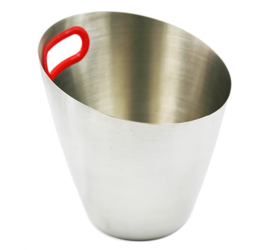 Oblique Stainless Steel Ice Bucket EB-BC63