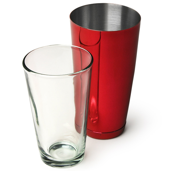 Cocktail Shaker Red Profesional Boston