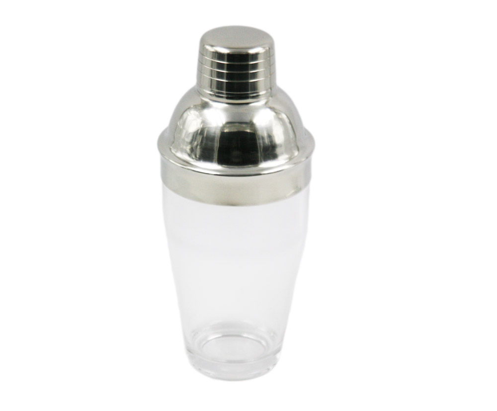 Simple style Stainless steel  Acrylic cocktail shaker EB-B13