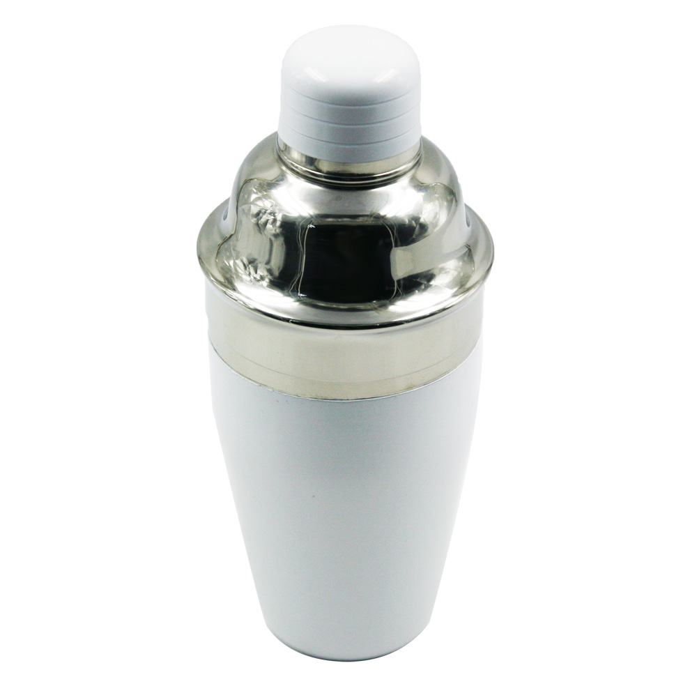 Spray de tinta branca aço inoxidável Cocktail Shaker EB-B02K