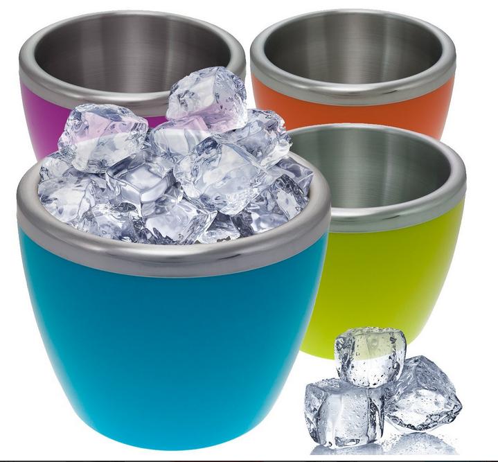 Stainless Steel .75L Pessoal Ice Bucket Set