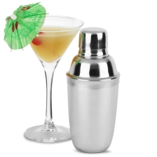 China Stainless Steel Cocktail Gift Set, Stainless Steel Boston Cocktail Shaker Set manufacturer