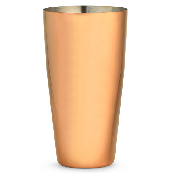 Aço inoxidável banhado a ouro Boston cocktail Shaker