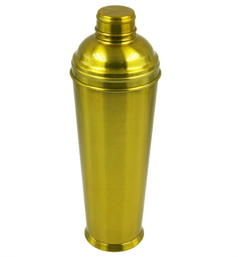 Cocktail in acciaio inossidabile placcato oro Shaker EB-B21K