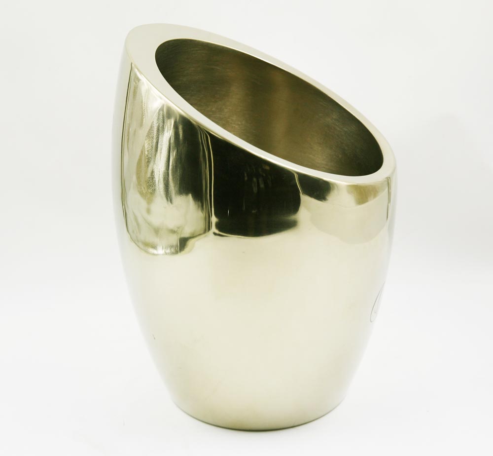Stainless Steel Ice Bucket  Double wall Gold-plated Ice Bucket EB-BC55G