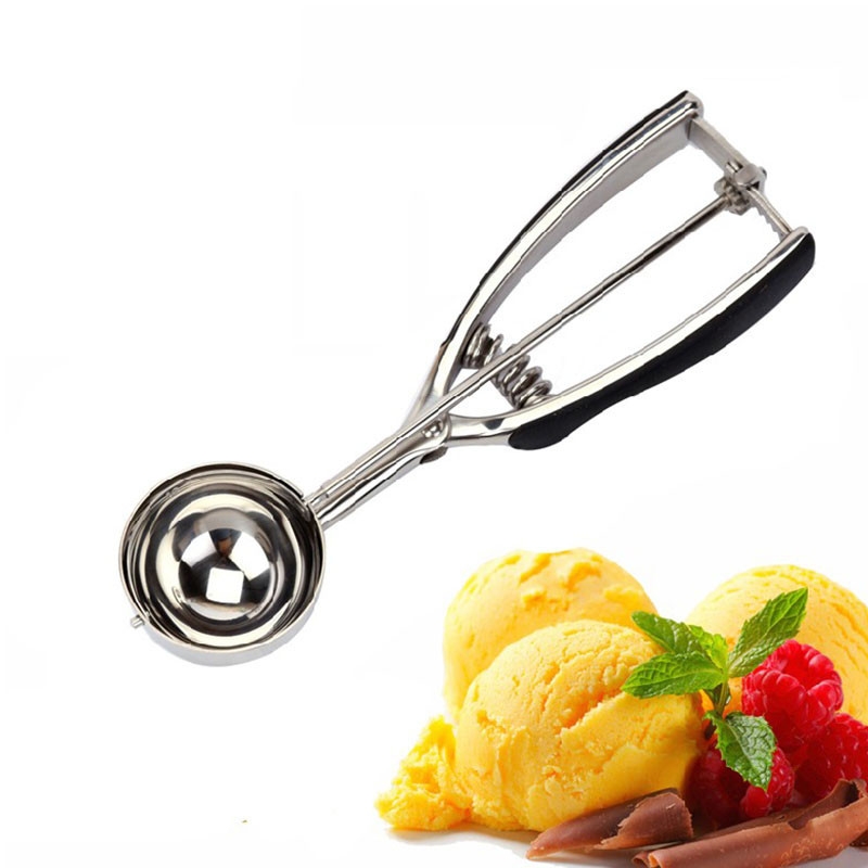 Cucharada del helado del acero inoxidable de comercio, China Ice Cream Scoop empresa comercial