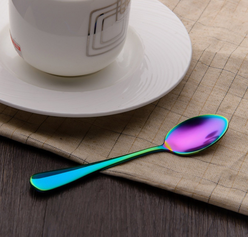 不锈钢冰淇淋勺在中国酒吧勺制造商中国不锈钢彩虹勺供应商中国