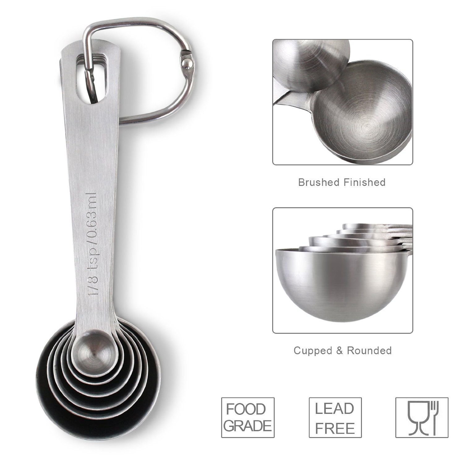 Stainless Steel Measuring Spoon Set Teaspoon